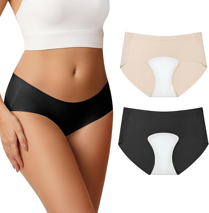 Camel Proof Underwear for Women Seamless Thongs with Camel Concealer Toe No Show Yoga Bikini Workout Panties
