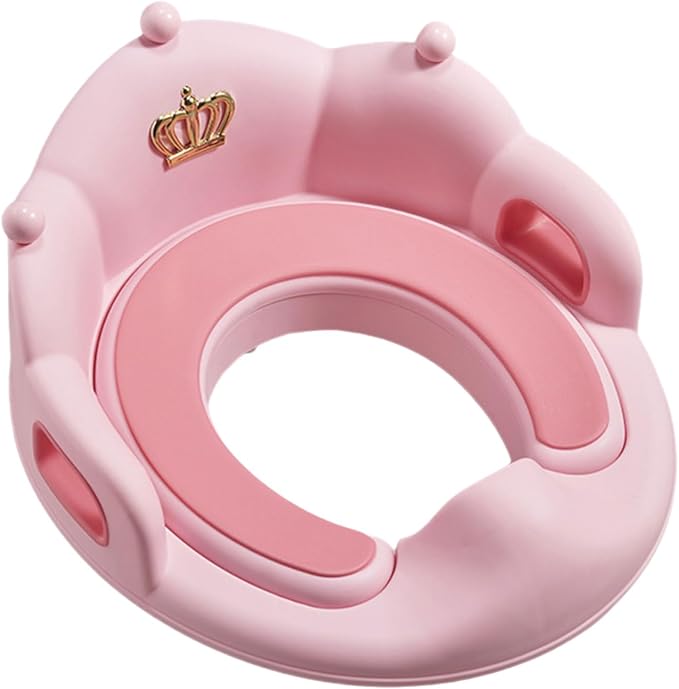 Children Potty Seats With Handles Splash Guard Detachable Soft Cushion Toilet Seats Baby Potty Training Toilet Seats