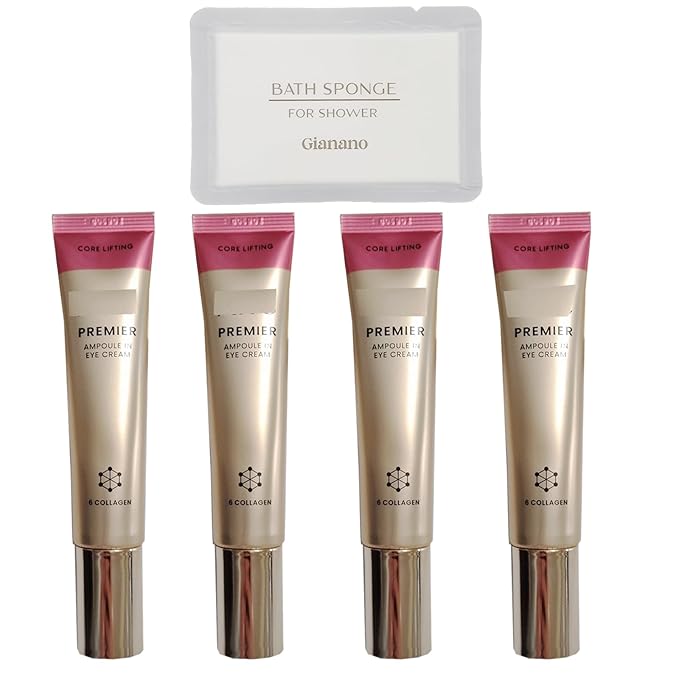 Premier Ampoule in Core Lifting Eye Cream, Quick moisturizing charge & Deep nutrition eye cream, Moisturizing Anti-Aging Cream, 40ml (4 SET)
