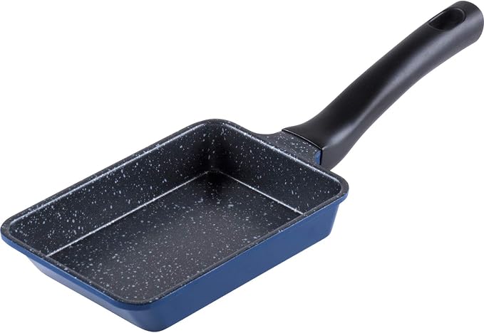 Wahei Freiz RB-1294 Mini Small Egg Grilled Egg, 3.5 x 5.5 inches (9 x 14 cm), Special for Gas Fire, Egg Pan, PFOA Free, Fluorine Resin Processing, Hirumogu