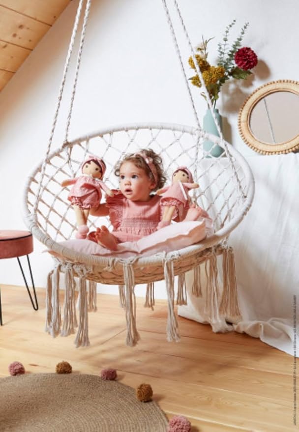 Kaloo - Tendresse - My First Fabric Doll Amadine (Large) - Cuddling with Plush Figure Toys - Forever Friend for Children - Encourages Imaginative Play - Machine Washable Convenience