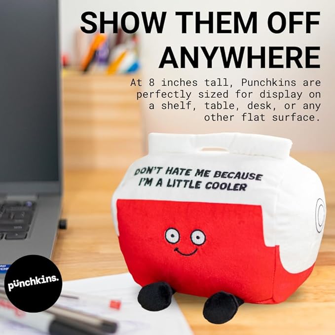 Retro Block Plushie - I'll Mess You Up Funny Block Plush, Gift for Gamers, Sassy Plush Toy for Gifting