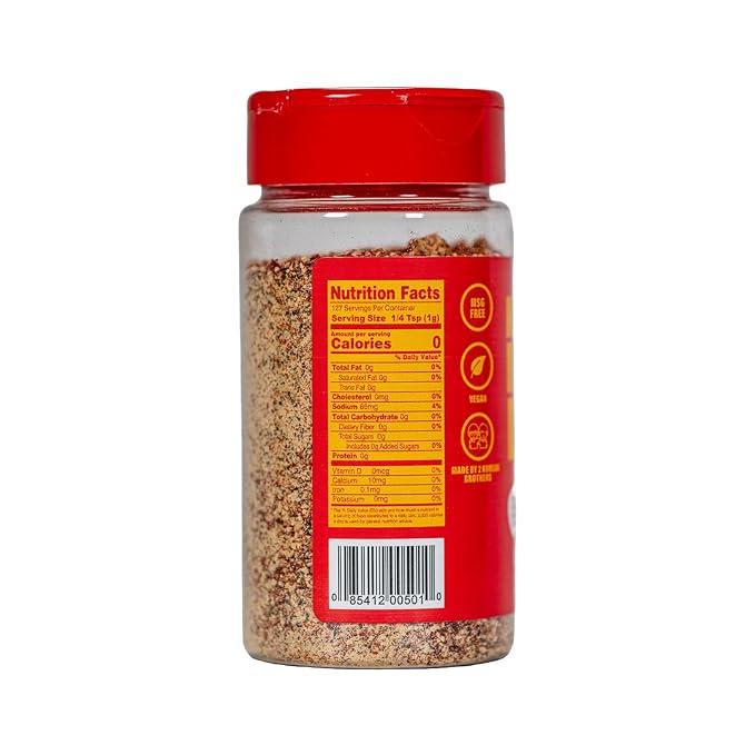 Korean Magic Dust 4.5oz (127g) – Seasoning Blend - Salty, Spicy, and Umami Flavor Explosion – Award-Winning, Food Network The Great Food Truck Race Winner – Perfect on Eggs, Meats, Veggies, Popcorn, Chips, and More.
