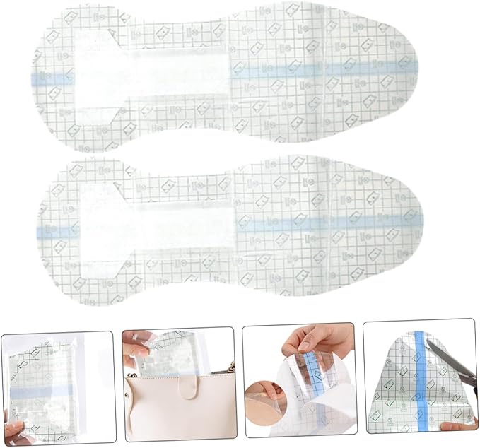 Baluue 5pcs Swimwear Protective Sticker Adhesive Panty Liner Non-Woven Material Soft and Comfortable for Pool and Beach