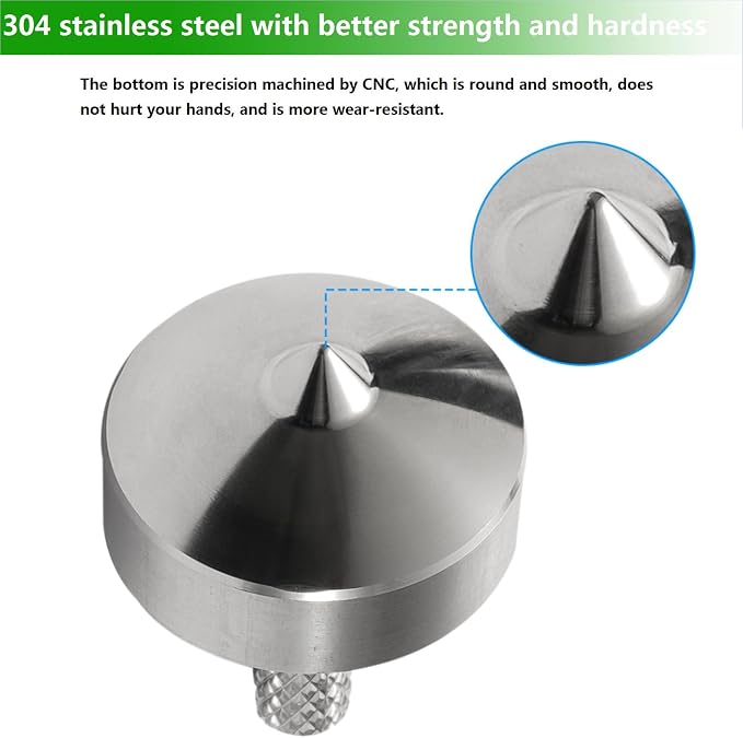 Stainless Steel Spinning Top, Precision Mini Desktop Gyroscope, Kill Time Reduce Stress ADHD Toys, Perfect Balance Gyro (Style 2)