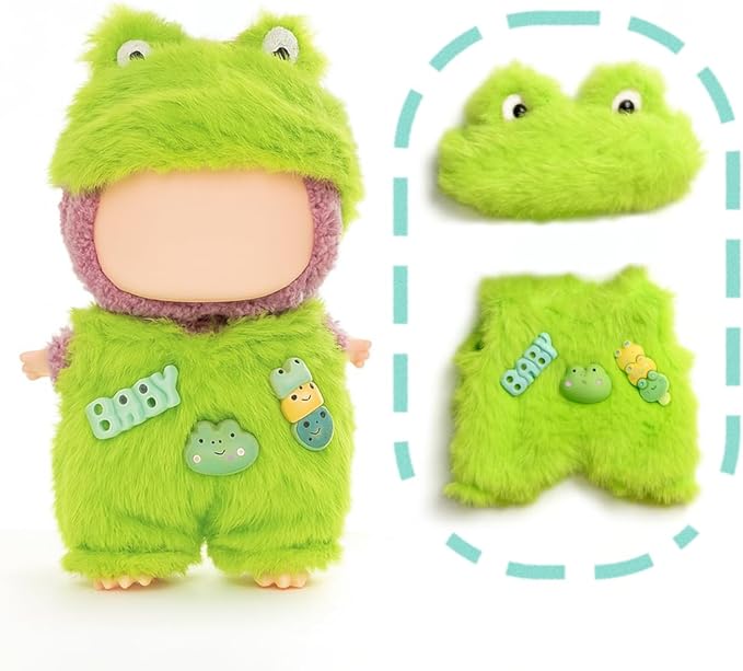 17cm Doll Clothes – Fluffy & Cute Outfits for Designer Dolls | Soft Costumes - Flog