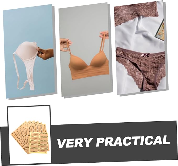 Protective Sticker for Lingerie Swimwear Protective Sticker Adhesive Decal Underpants Decal (100pcs)