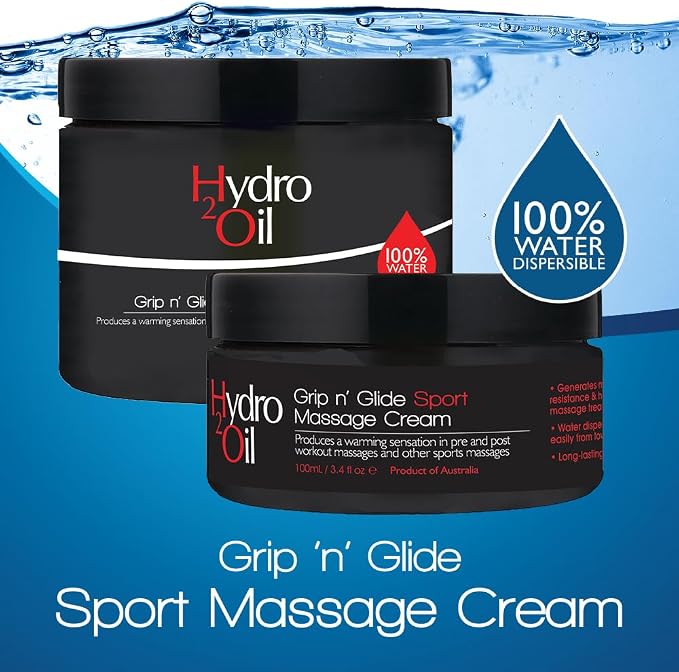 Hydro 2 Oil Sport Massage Cream 13.5 fl oz - Unleash Peak Performance with This Specialized Formula, Designed to Soothe and Revitalize Muscles for an Invigorating Massage Experience.