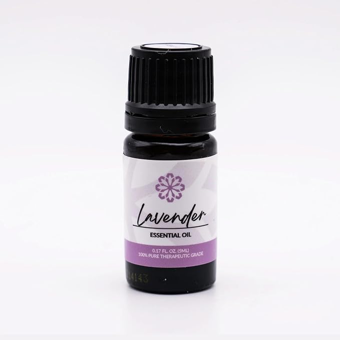 Essence Lavender Essential Oil, 5 ml | Aromatherapy Oil for Diffusers & Personal Use | Natural Fragrance for Relaxation, Clarity & Wellness | Made in USA | Floral Scent