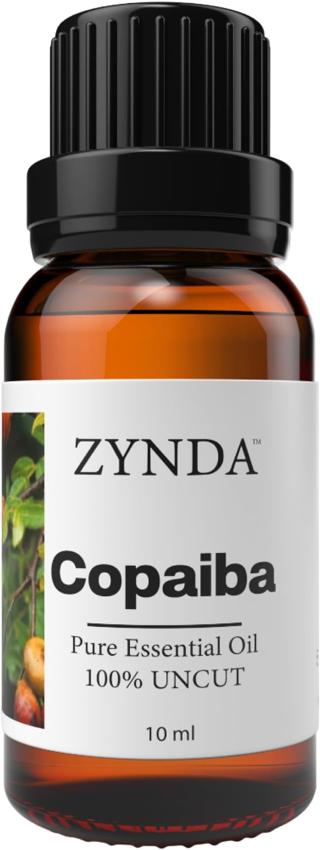 Copaiba Essential Oil 100% Pure & Natural – Premium Copaiba Oil for Aromatherapy, Massage, and Skin Care – Steam Distilled, Organic Essentials Oil Grade, Woody Sweet Aroma – 10ml Glass Bottle