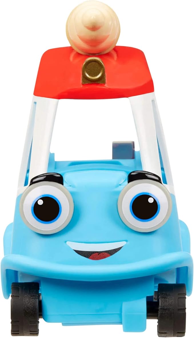 Little tikes Let's Go Cozy Coupe - Ice Cream Truck - Mini Push and Play Vehicle for Tabletop & Floor Push Play Car Fun - Suitable for Toddlers from 3 Years