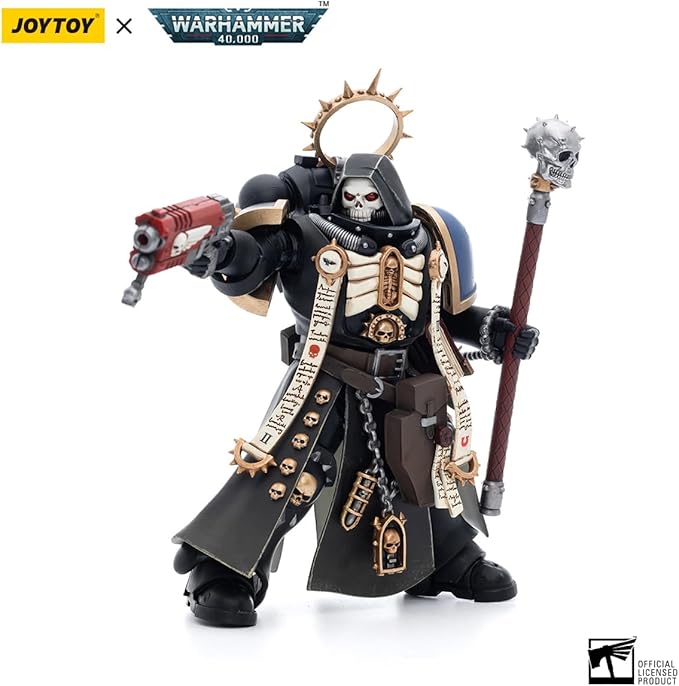 JoyToy Warhammer 40K 1/18 Action Figure Mecha Joy Toy Model Toys Ultramarines Primaris Chaplain Brother Varus