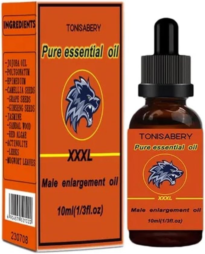 Enlargement Oil for Men's Massage Essential Oil for Male Enhancement
