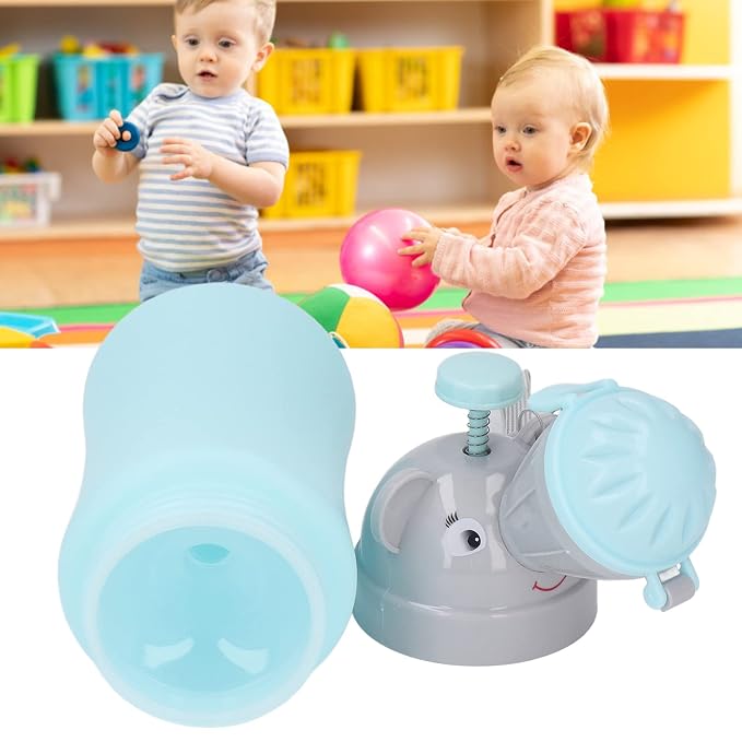 Portable Travel Potty Emergency Urinal for Car, Camping, Outdoor Adventures, Child Toddler Kids Training Cup, Blue, PP Material