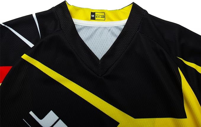 Dirt Bike Jersey for Youth, Kids Mountain Bicycle Shirt Long Sleeve Children Downhill Jerseys for Motorcycle Motocross