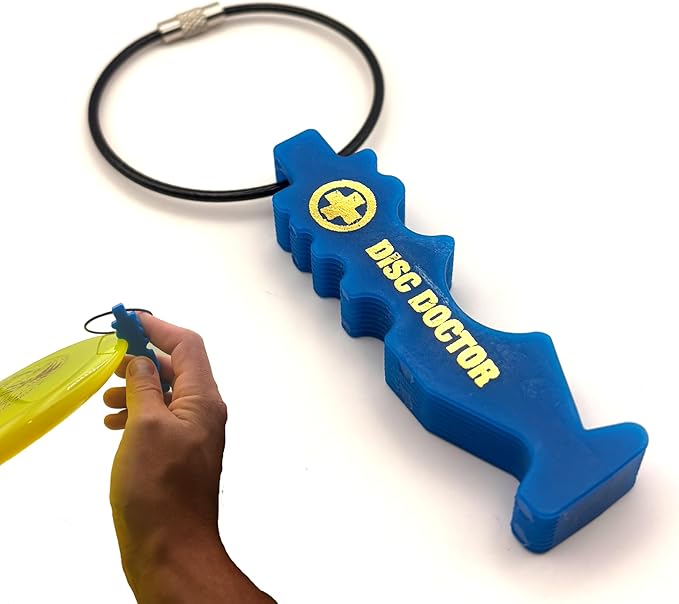 Repair Tool for Disc Golf Discs, Disc Golf Bag Accessory to Repair a Disc During or After a Round