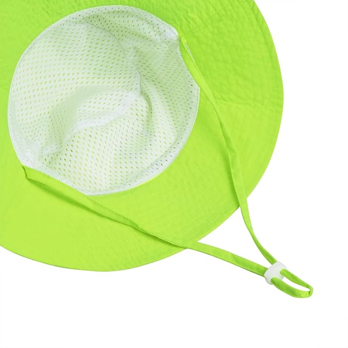 MaxNova Baby Sun Hat Smile Face UPF 50+ Toddler Bucket Hat for Boys Girls 0-7 Years