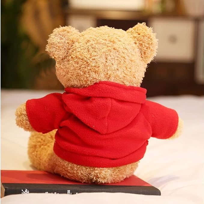 Teddy Bear Stuffed Animal Cute Teddy Bear Plush Toy 11.8" for Girls Christmas Valentine's Day