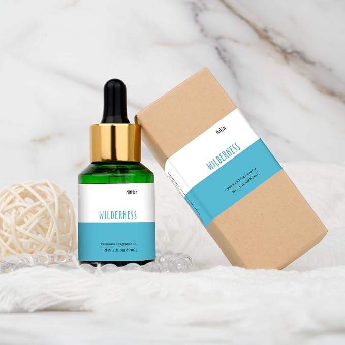 Wilderness Fragrance Oil, MitFlor 30ml Diffuser Essential Oil, Premium Grade Fragrance Oil for Soap Candle Making Refreshing Woody Scent, Men's Perfume Cologne Oil