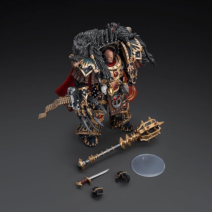 JOYTOY Warhammer The Horus Heresy 30k 1/18 Action Figure Sons of Horus Warmaster Horus Primarch of The XVlth Legion Collection Model Birthday Gifts