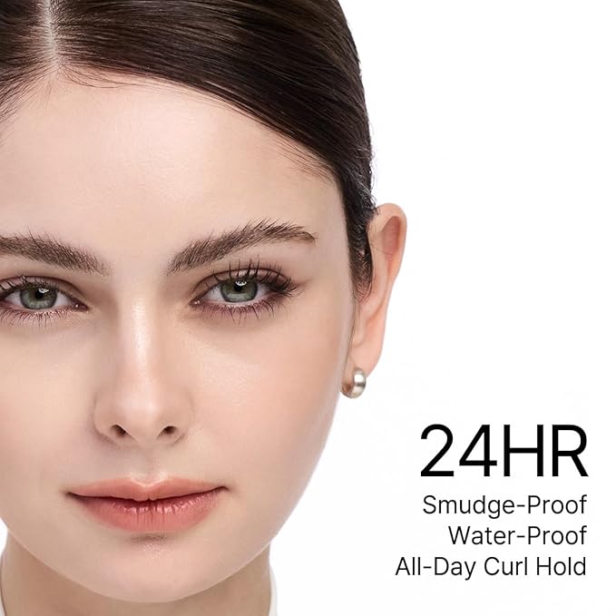 CLIO Kill Lash Superproof Mascara, Waterproof Mascara Black, Lifting Defined Natural Eyelash, Volumizing, Long-Lasting, Clump & Smudge-Free, for Sensitive Eyes, Korean Makeup Beauty (010 Sharp Curl)