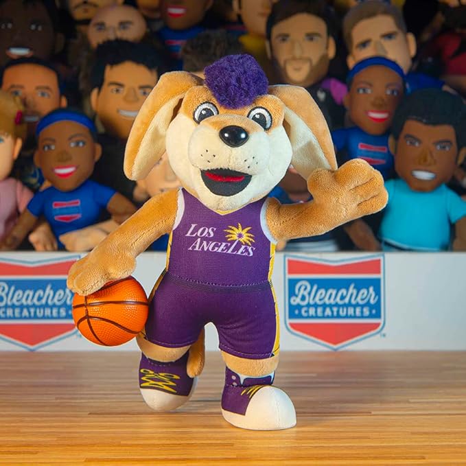 Bleacher Creatures Los Angeles Sparks Sparky 10" Mascot Plush Figure - A Mascot for Play or Display