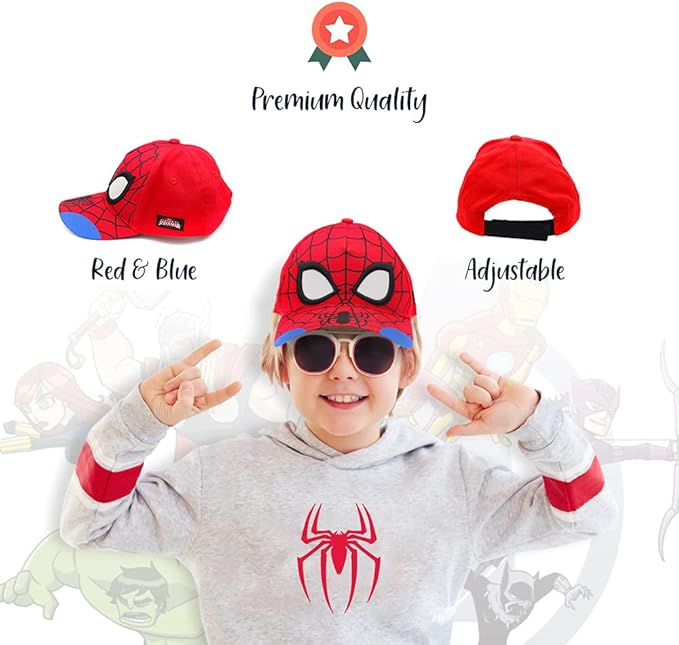 Marvel Accessory Supply Spider-Man 3D Boy Hat