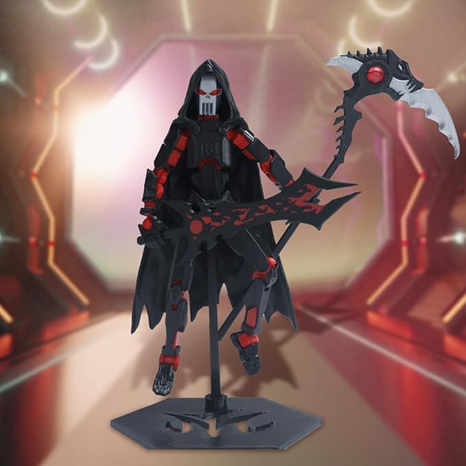 T13 Action Figure,3D Printed Titans Figure Multi-Jointed Movable Titan 13N OVA 13, Best Birthday Festival Gift (Death Red)