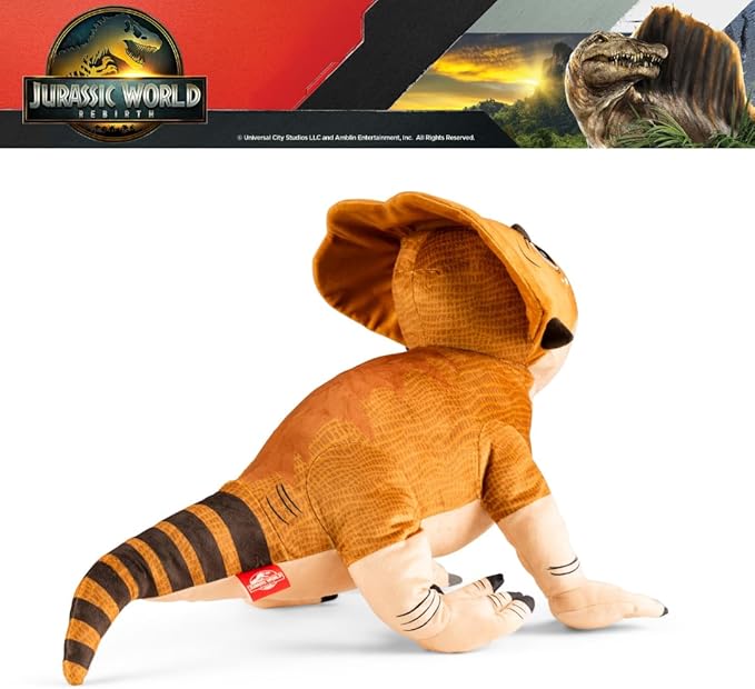 Jurassic World Rebirth Aquilops Dolores Cuddle Pillow, Kids Bedding Super Soft Plush Pillow, (Officially Licensed Product) by Franco