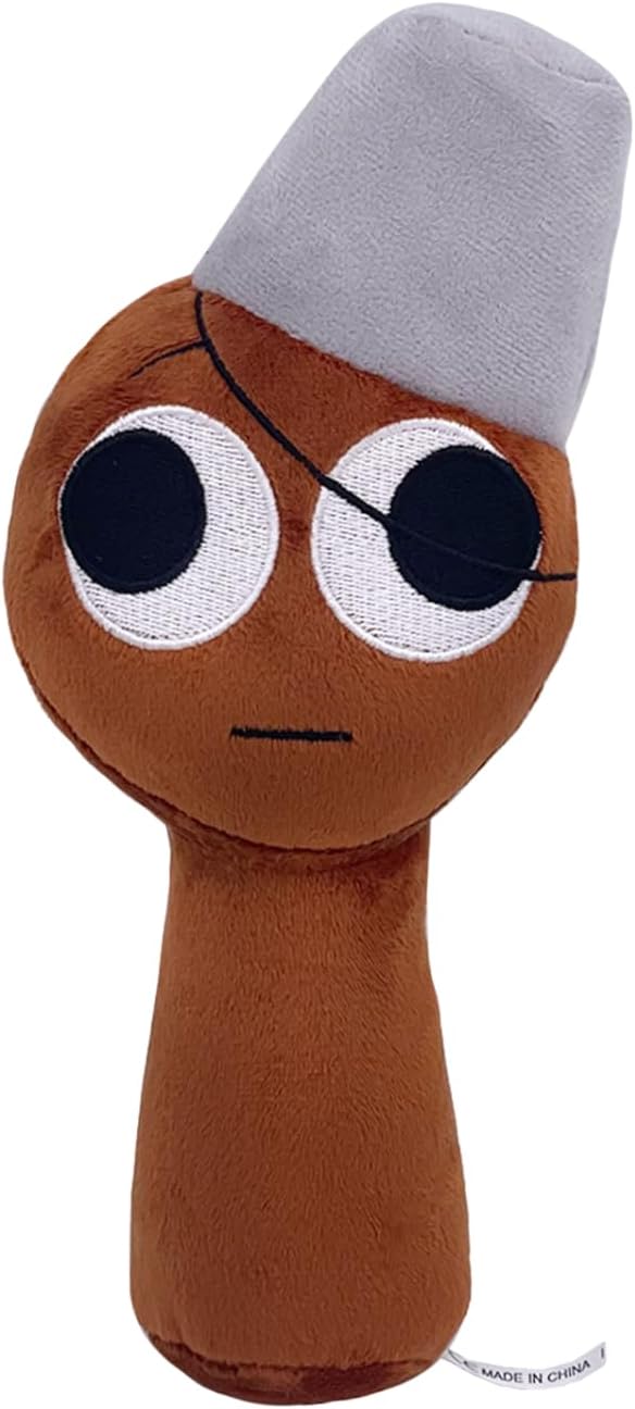 Super JAKES Game Plush Toys,Soft Stuffed Animal Pillow Figure Doll Christmas Birthday Gifts for Adult Kids (Dark Brown)