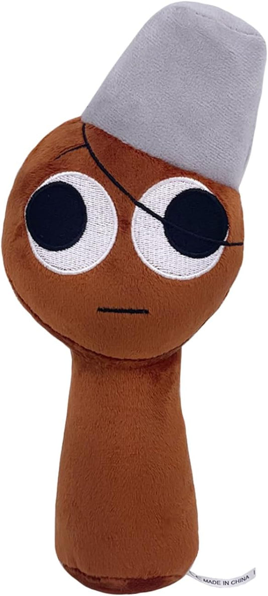 Super JAKES Game Plush Toys,Soft Stuffed Animal Pillow Figure Doll Christmas Birthday Gifts for Adult Kids (Dark Brown)