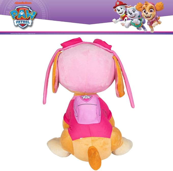 Paw Patrol Skye Cuddle Pillow, Kids Bedding Super Soft Plush Pillow, (Officially Licensed Product) By Franco