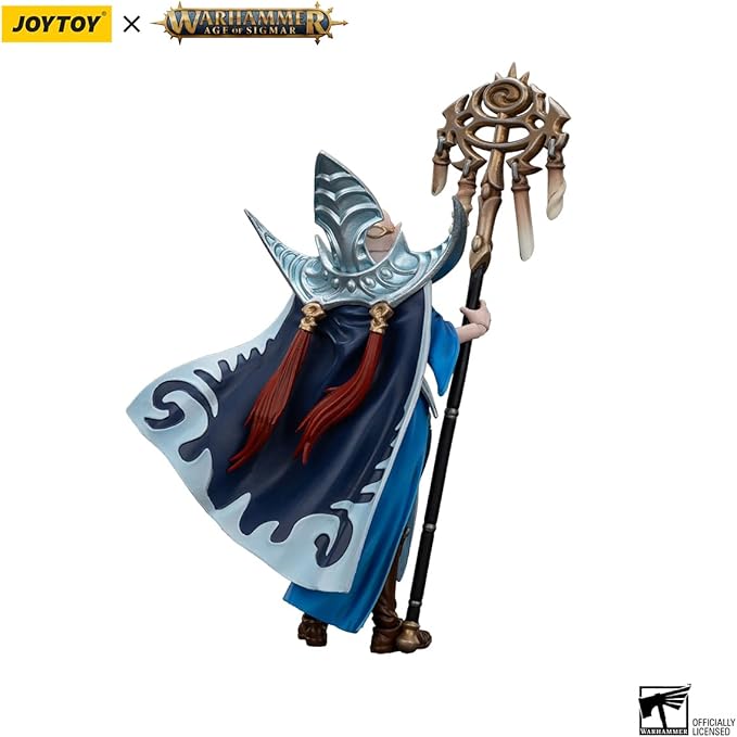 JOYTOY Warhammer 1/18 Action Figure Age of Sigmar Stormcast Eternals The Blacktalons Lorai, Child of The Abyss 4.25in Mecha Joy Toy Collection Model