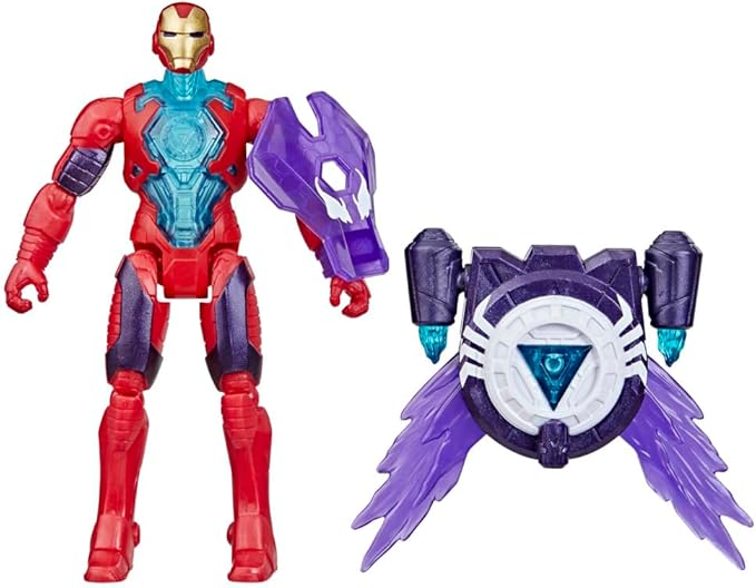Marvel Avengers VenomVersus Epic World of Action Anti-Venom Iron Man Figure with Battle Gear Accessories, 4-Inch (10 cm) Super Hero Toys, Kids Ages 4+