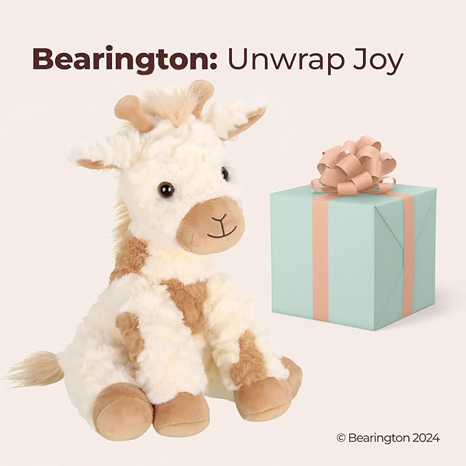 Bearington Collection Lofty 11-Inch Plush Giraffe Stuffed Animal - Stuffed Giraffe