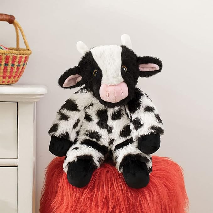 Vermont Teddy Bear Cow Plush - Cow Stuffed Animals, 18 Inch