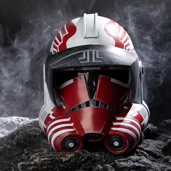 Evere SW Clone Arc Commander Helmet Cosplay Deluxe Halloween Collectible Prop