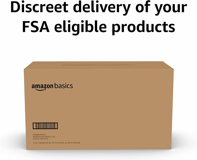 Amazon Basics Women's Incontinence Pads, Postpartum, Bladder Control, Light Absorbency, Unscented, 180 Count (6 Packs of 30)