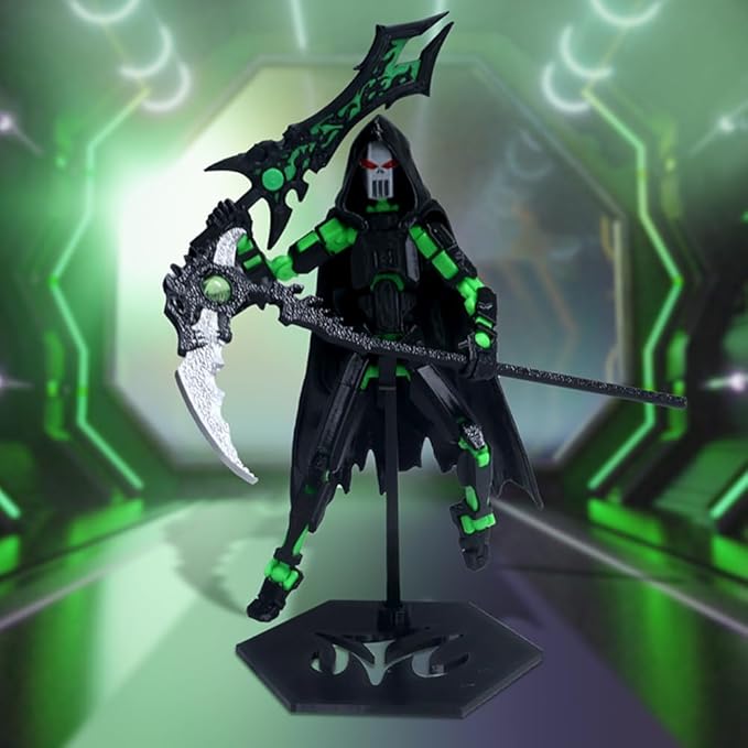 T13 Action Figure,3D Printed Titans Figure Multi-Jointed Movable Titan 13 Nova 13, Best Birthday Festival Gift (Death Green)