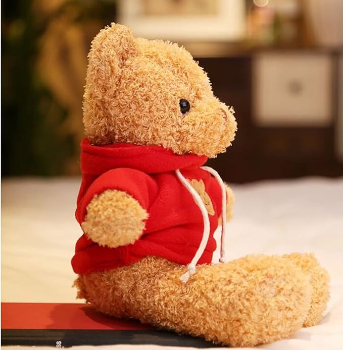 Teddy Bear Stuffed Animal Cute Teddy Bear Plush Toy 11.8" for Girls Christmas Valentine's Day
