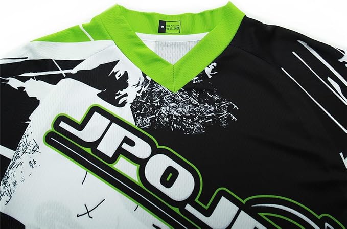 Dirt Bike Jersey for Youth, Kids Mountain Bicycle Shirt Long Sleeve Children Downhill Jerseys for Motorcycle Motocross