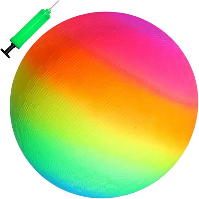 Playground Ball, 8.5 Inch Kickball for Kids Adults Indoor & Outdoor Dodgeball Handball Four Square Ball Schoolyard Game