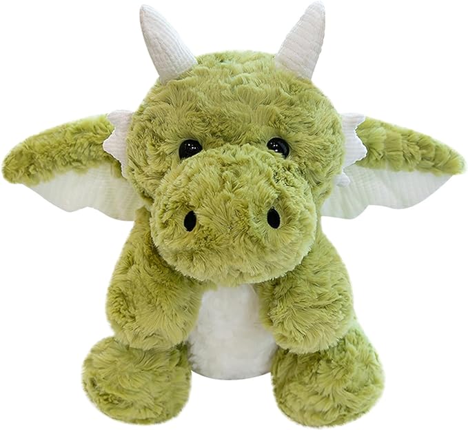 Little Flying Dragon - Cute Stuffed Animal Plush Toy - Adorable Soft Dragons Toy Plushies and Gifts - Perfect Present for Kids (Green,16.53in/42cm)