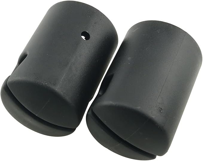 ZCZQC 6pcs Outdoor Trampoline Enclosure Pole Top Caps Replacement Pole End Caps with 1pc Wrench and 6pcs Screws