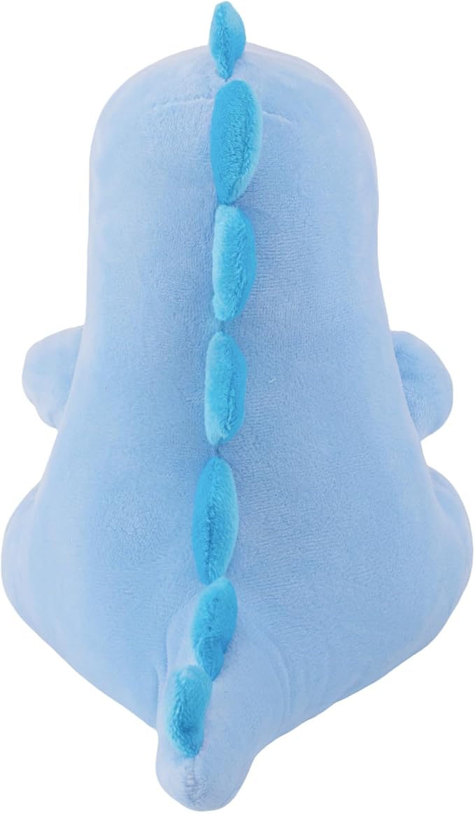 Plush Dinosaur Stuffed Animal, Cute Toys Anime Dinosaur Soft Throw Pillow Gift for Children Boys Girls Blue 14 inch