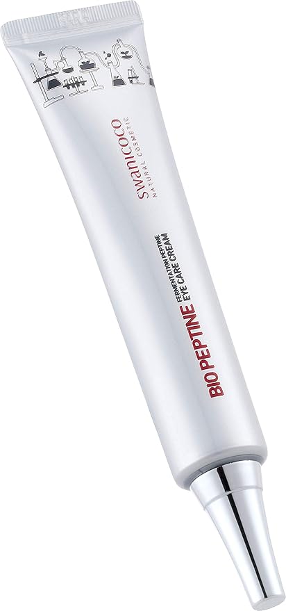 SWANICOCO Fermentation Peptine Eye Care Cream Under Eye Cream with 8 Peptides and Niacinamide, Anti Aging Eye Cream for Wrinkles & Crows Feet Korean Skincare 45ml 1.52 Fl Oz