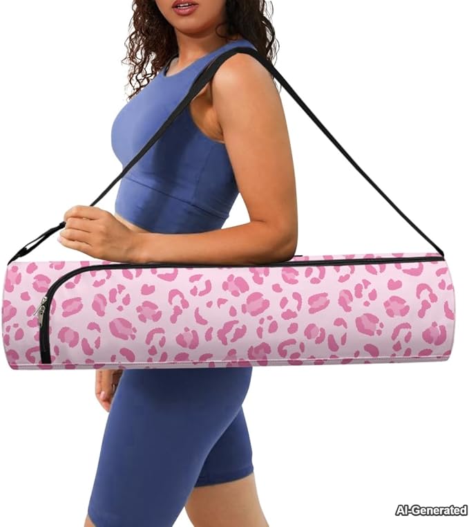 Yoga Mat Bags for Women Lightweight Gym Bag with Strap Full Zip Yoga Accessories