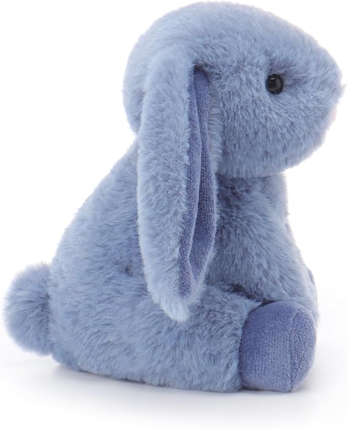 Apricot Lamb Navy Blue Bunny 15cm Stuffed Animals for Kids, Soft Cute Plush Toys for Baby Girl and Boy, 6 Inches