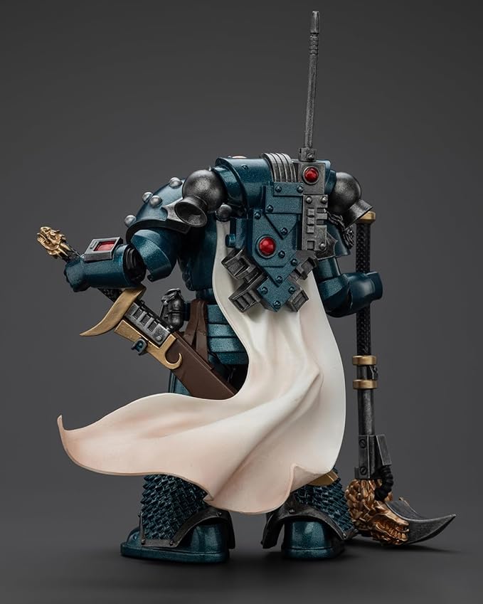 JoyToy 40K Genuine License 1:18 Action Figure, Alpha Legion Harrowmaster Armillus Dynat, 4.96 inch Collectible Action Figures Sets