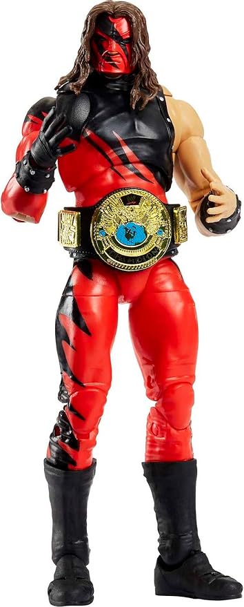Mattel Ultimate Edition Kane Action Figure, 6-inch Collectible with Interchangeable Head, Swappable Hands & Entrance Cape for Ages 8 Years Old & Up